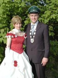 Königspaar 2003 Ludger und Kornelia Wolfschläger